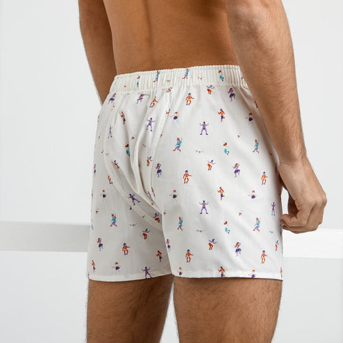 #01 LA FIESTA Calzoncillos de diseño 100% de algodón tipo boxers - La Muda Club