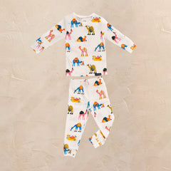 fotografía de pijama de niño hump huddle