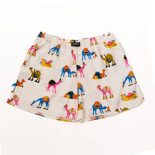 fotografía de pantalon corto hump huddle para mujer