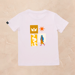 camiseta de niño con estampado de gaspar