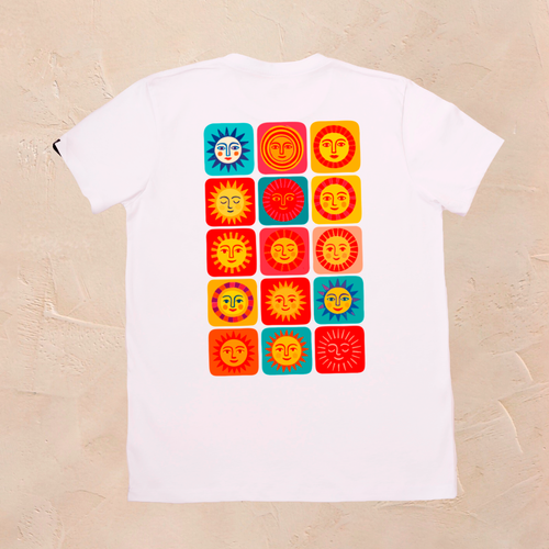 Camiseta con estampado Sunlight