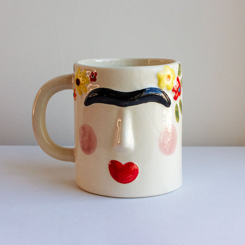 fotografia taza ceramica frida