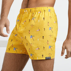 #03 MANKINI Calzoncillos de diseño 100% de algodón tipo boxers - La Muda Club