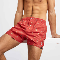 #04 MUVEMBER Calzoncillos de diseño 100% de algodón tipo boxers - La Muda Club