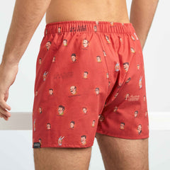 #04 MUVEMBER Calzoncillos de diseño 100% de algodón tipo boxers - La Muda Club