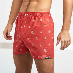 #04 MUVEMBER Calzoncillos de diseño 100% de algodón tipo boxers - La Muda Club