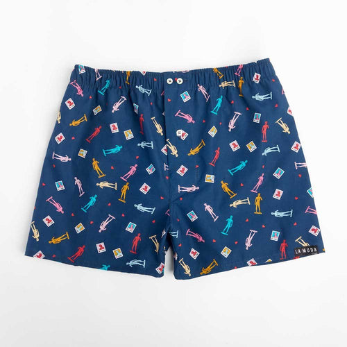 #06 SUPERLIKE Calzoncillos de diseño 100% de algodón tipo boxers - La Muda Club