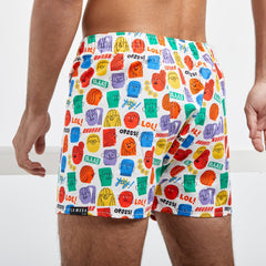 #08 JARANA Calzoncillos de diseño 100% de algodón tipo boxers - La Muda Club