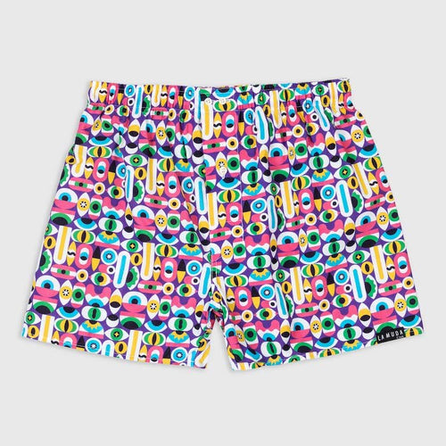 #11 VOYEUR Calzoncillos de diseño 100% de algodón tipo boxers - La Muda Club