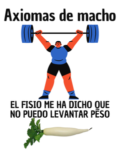 Camiseta NO PUEDO LEVANTAR PESO