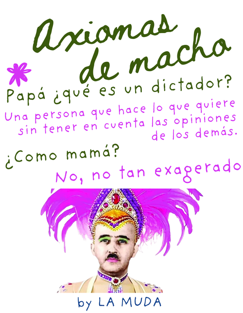 Camiseta ¿QUÉ ES UN DICTADOR?