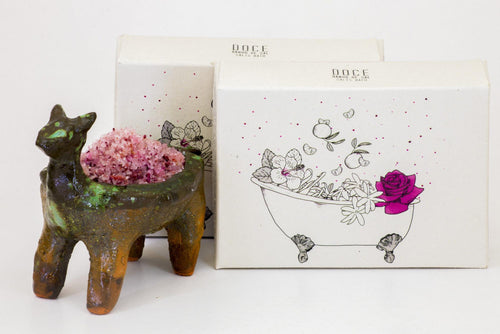 fotografía de sales de baño doce