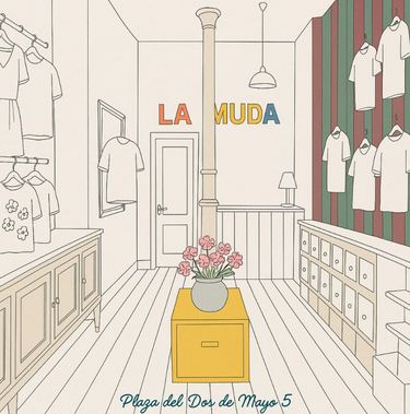 imagen de la tienda de forma lineal