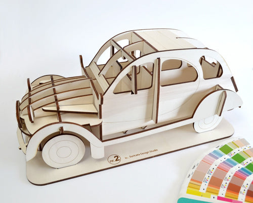 Maqueta 3D 2CV - La Muda Club