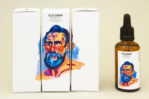 fotografía de aceite para barba