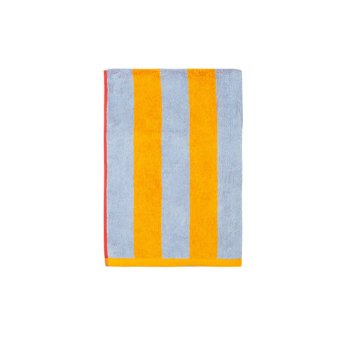Toalla de playa Amarillo con Azul y Rojo con Amarillo – 100% algodón